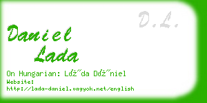 daniel lada business card